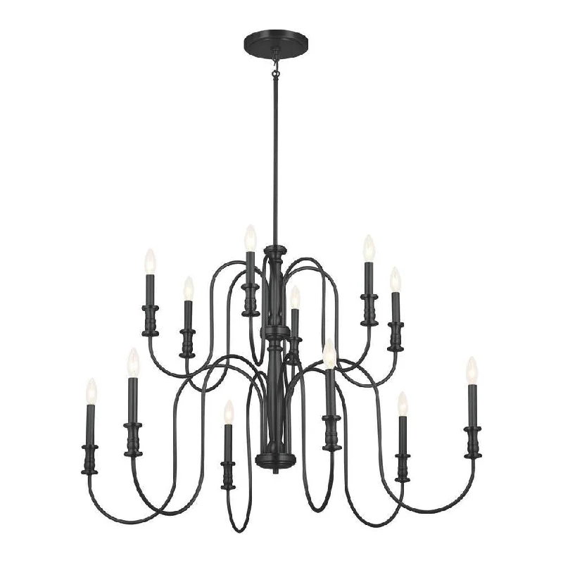 Incandescent Chandeliers for a Warm and Traditional GlowIncandescent Chandeliers for a Warm and Traditional GlowKichler Karthe Chandelier 12Lt