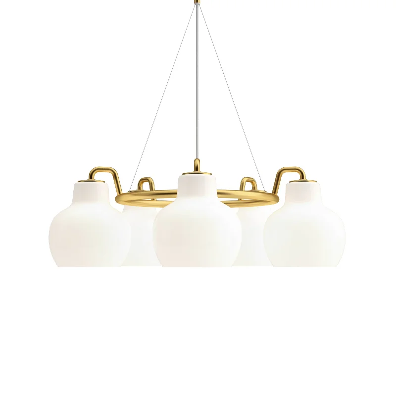 Small Chandeliers for Compact RoomsSmall Chandeliers for Compact RoomsLouis Poulsen VL Ring Crown 3-5-7 Suspension Light