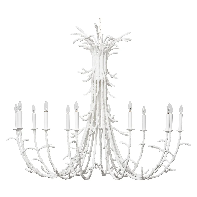 Chandeliers with Metal Frames in Silver FinishChandeliers with Metal Frames in Silver FinishLucienne Narrow