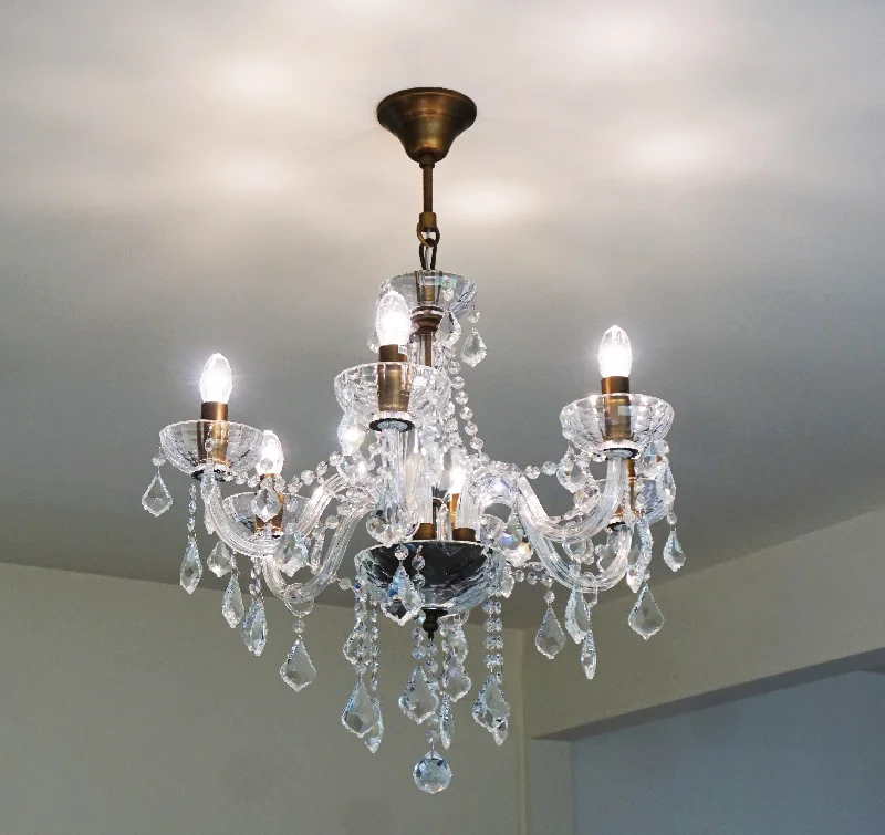 Antique Brass/Clear