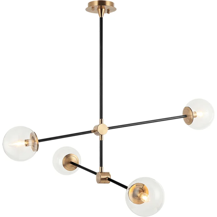 Chandeliers with Sputnik - Style Design for a Futuristic VibeChandeliers with Sputnik - Style Design for a Futuristic VibeCosmic 4-Light Chandelier