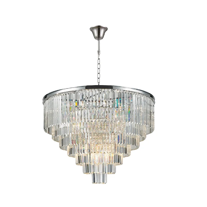 Small Chandeliers for Compact RoomsSmall Chandeliers for Compact RoomsOdeon (Oasis) Chandelier- 7 Layer - Clear Finish - W:100cm Small Chandeliers for Compact RoomsSmall Chandeliers for Compact RoomsOdeon (Oasis) Chandelier- 7 Layer - Clear Finish - W:100cm