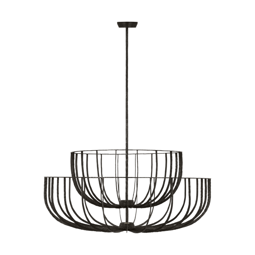 Victorian - Inspired Chandeliers with Ornate DetailsVictorian - Inspired Chandeliers with Ornate DetailsSanchi X-Large Two Tier Chandelier