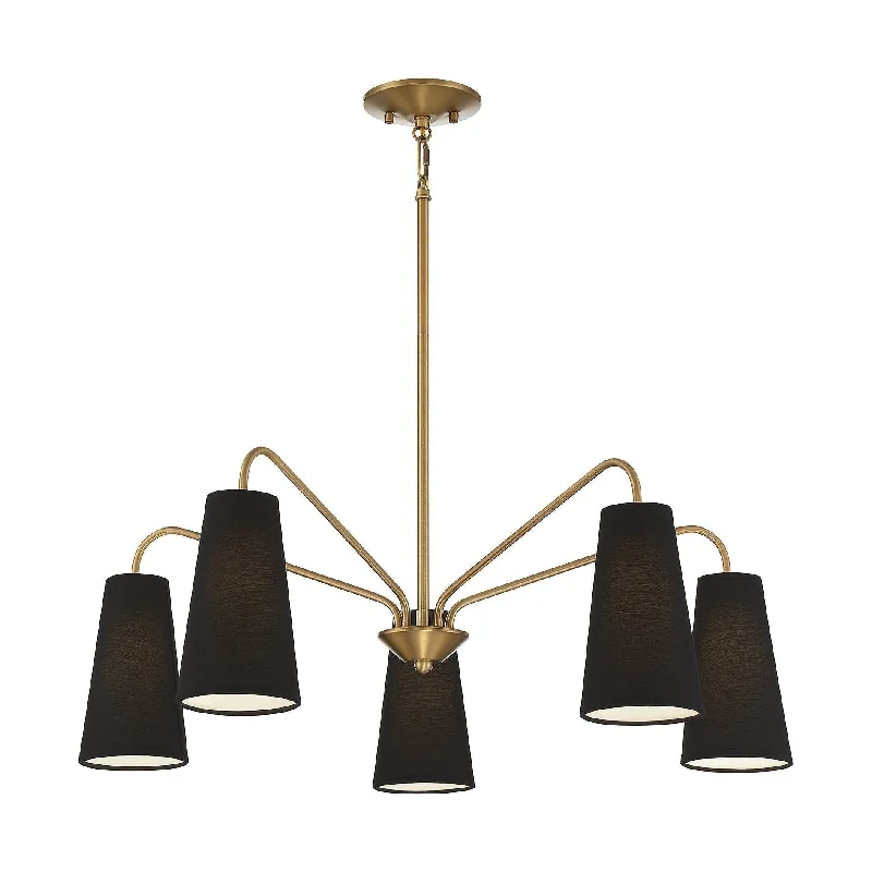 Chandeliers with Adjustable Arms for Directional LightingChandeliers with Adjustable Arms for Directional LightingEdgewood 5-Light Chandelier