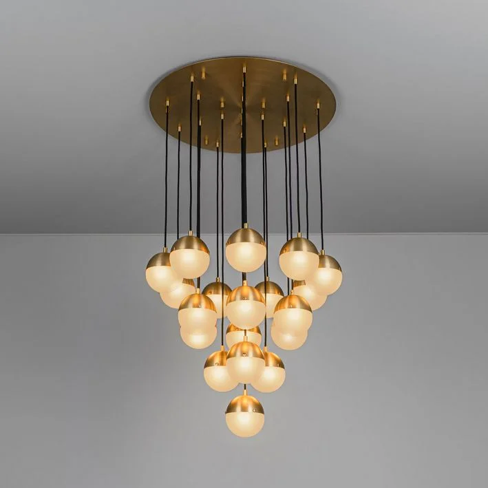 Chandeliers with Multiple Lights for Maximum IlluminationChandeliers with Multiple Lights for Maximum IlluminationSchwung Molecule Cluster 19 Chandelier