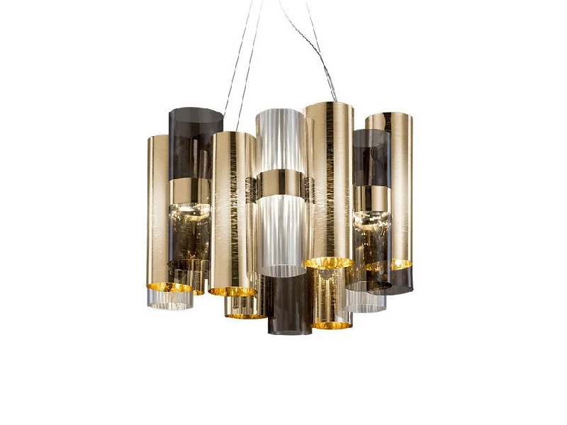 Chandeliers with Metal Frames in Copper FinishChandeliers with Metal Frames in Copper FinishLa Lollo Chandelier