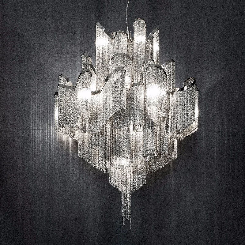 Chandeliers for Low Ceilings to Avoid OvercrowdingChandeliers for Low Ceilings to Avoid OvercrowdingTerzani Stream Chandelier