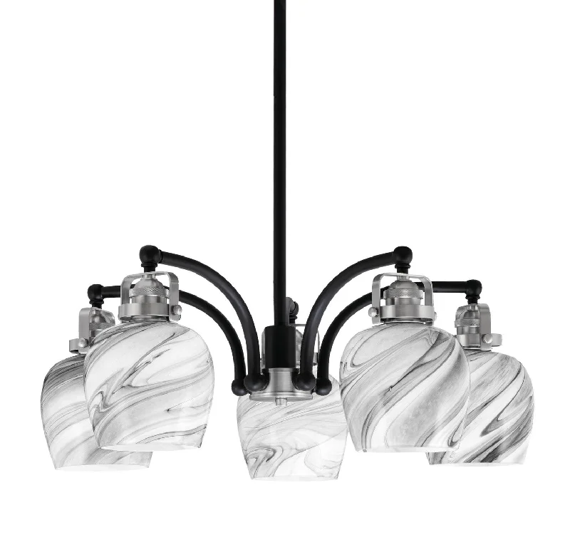 Chandeliers for Dining Rooms to Set the Mood for MealsChandeliers for Dining Rooms to Set the Mood for MealsToltec Easton 1945-MBBN-4819 Chandelier Light - Matte Black & Brushed Nickel Chandeliers for Dining Rooms to Set the Mood for MealsChandeliers for Dining Rooms to Set the Mood for MealsToltec Easton 1945-MBBN-4819 Chandelier Light - Matte Black & Brushed Nickel