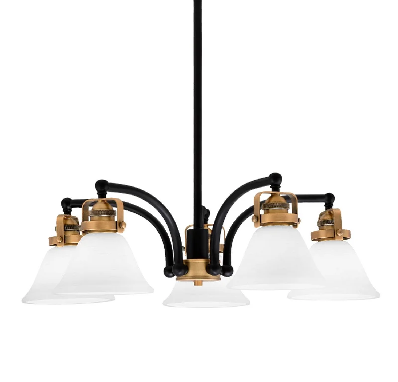 Chandeliers with Metal Frames in Black FinishChandeliers with Metal Frames in Black FinishToltec Easton 1945-MBBR-311 Chandelier Light - Matte Black & Brass Chandeliers with Metal Frames in Black FinishChandeliers with Metal Frames in Black FinishToltec Easton 1945-MBBR-311 Chandelier Light - Matte Black & Brass