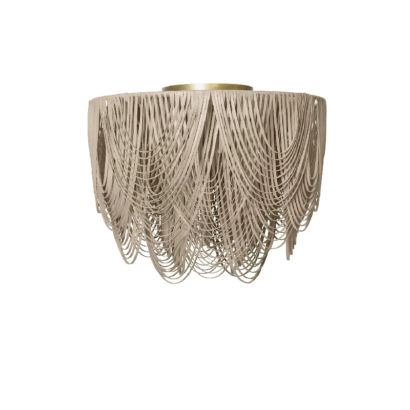 Minimalist Chandeliers for Sleek and Simple InteriorsMinimalist Chandeliers for Sleek and Simple InteriorsMedium Round Whisper Flush Mount Leather Chandelier in Cream-Stone Leather Minimalist Chandeliers for Sleek and Simple InteriorsMinimalist Chandeliers for Sleek and Simple InteriorsMedium Round Whisper Flush Mount Leather Chandelier in Cream-Stone Leather