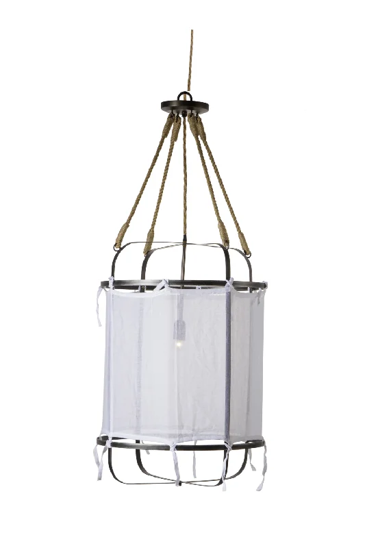 Art Deco Chandeliers for a Retro - Glam LookArt Deco Chandeliers for a Retro - Glam LookWhite Linen Shade Ceiling Lamp S | Andrew Martin French Laundry