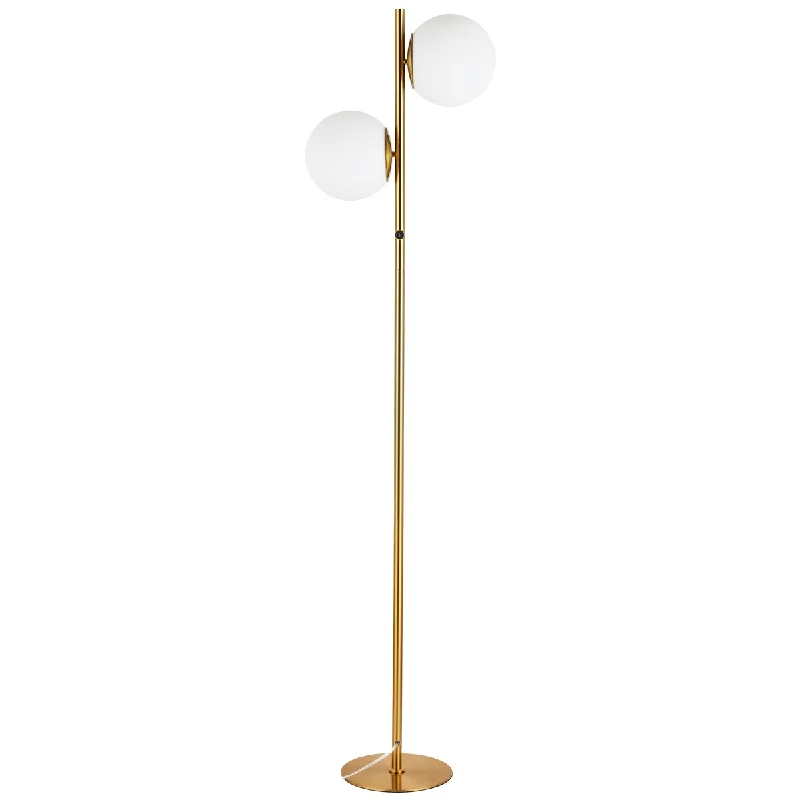 Marble Base Floor Lamp for a Touch of LuxuryMarble Base Floor Lamp for a Touch of Luxury2 Light Incandescent Floor Lamp, Aged Brass with White Opal Glass Marble Base Floor Lamp for a Touch of LuxuryMarble Base Floor Lamp for a Touch of Luxury2 Light Incandescent Floor Lamp, Aged Brass with White Opal Glass