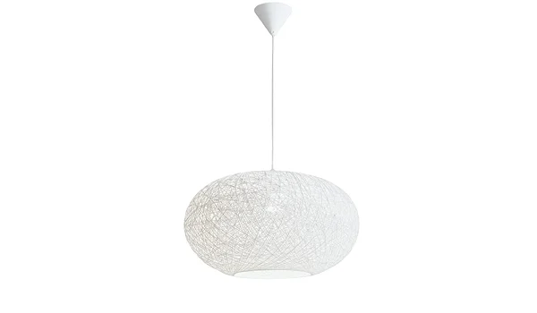 Crystal Ceiling Lights with High - Quality Swarovski CrystalsCrystal Ceiling Lights with High - Quality Swarovski Crystals500mm White Twine Pendant