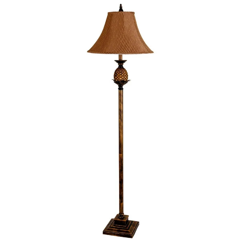 Fabric Floor Lamp with a Linen Shade for a Relaxed AestheticFabric Floor Lamp with a Linen Shade for a Relaxed Aesthetic65" Antique Gold And Brown Traditional Pineapple Floor Lamp With Brown Bell Shade - 65 X 18 X 18 Fabric Floor Lamp with a Linen Shade for a Relaxed AestheticFabric Floor Lamp with a Linen Shade for a Relaxed Aesthetic65" Antique Gold And Brown Traditional Pineapple Floor Lamp With Brown Bell Shade - 65 X 18 X 18
