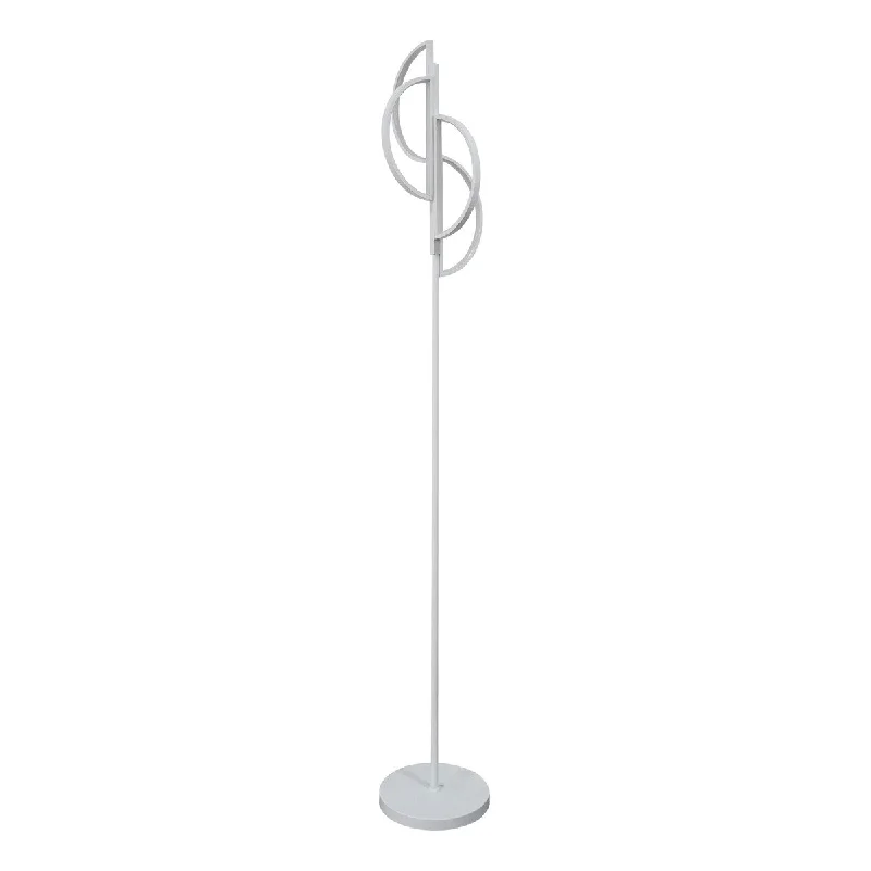  Way Switch Floor Lamp for Multiple Light Intensity Levels Way Switch Floor Lamp for Multiple Light Intensity Levels66 in. LED Modern Floor Lamp, Contemporary Lamp for Living Rooms,White - 66 in.
