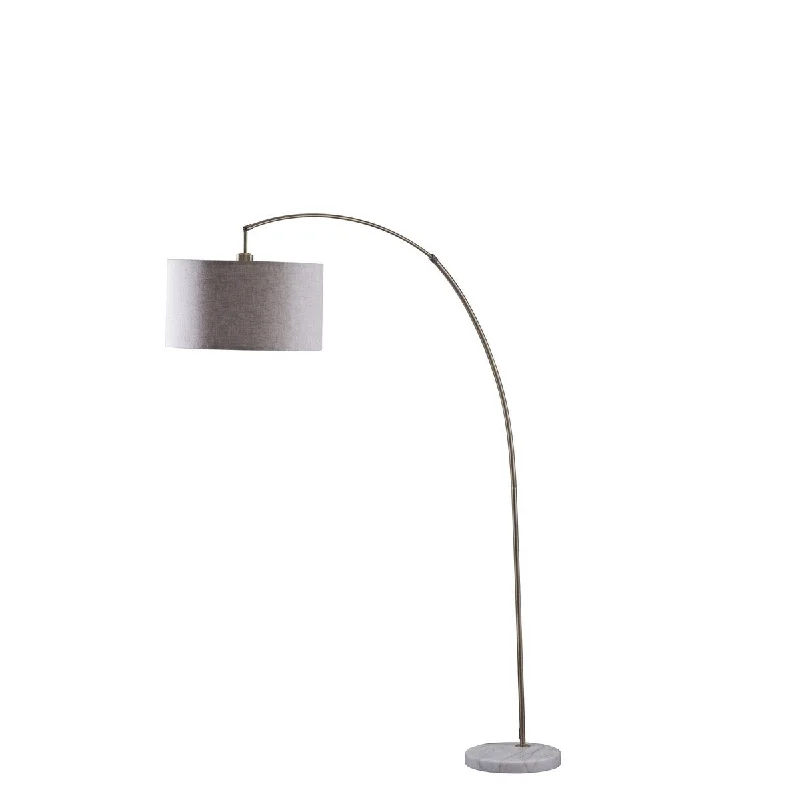  Way Switch Floor Lamp for Multiple Light Intensity Levels Way Switch Floor Lamp for Multiple Light Intensity LevelsAntique Marble Base Arching Floor Lamp - 1" W x 1" D x 78" H