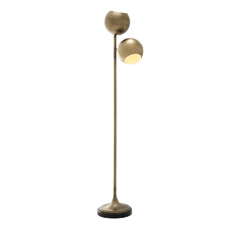 Victorian Style Floor Lamp for Traditional and Elegant InteriorsVictorian Style Floor Lamp for Traditional and Elegant InteriorsBrass Gumball Floor Lamp Compton - 55" Tall
