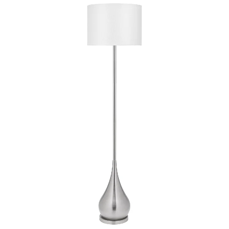 Dimmable Floor Lamp for Adjustable Lighting AmbianceDimmable Floor Lamp for Adjustable Lighting AmbianceBrushed Nickel Floor Lamp
