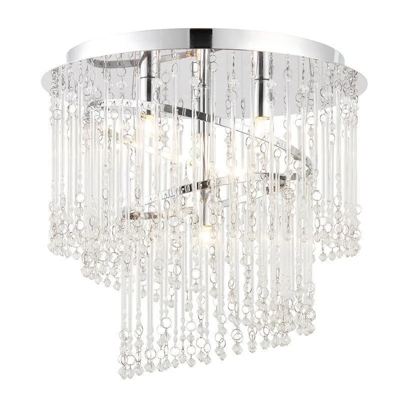  Way Switch Floor Lamp for Multiple Light Intensity Levels Way Switch Floor Lamp for Multiple Light Intensity LevelsCamille Clear Glass & Chrome 4 Light Ceiling Pendant Ceiling