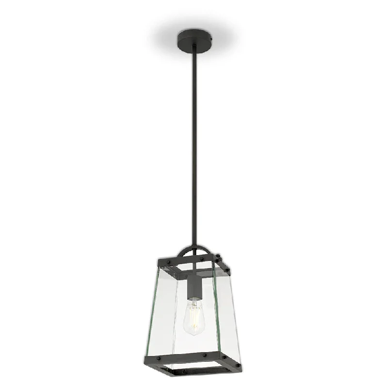 Scandinavian Style Ceiling Lights with Light Wood AccentsScandinavian Style Ceiling Lights with Light Wood AccentsColair 1 Light Black and Glass Classic Pendant