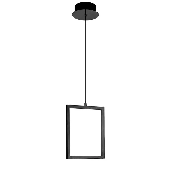 Contemporary Ceiling Lights with Unique, Abstract ShapesContemporary Ceiling Lights with Unique, Abstract ShapesDahli 1 Light Black 5000k Square Contemporary Pendant