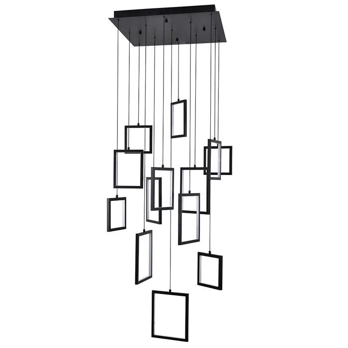 Metal Ceiling Lights in Brass, Copper, Stainless Steel, and IronMetal Ceiling Lights in Brass, Copper, Stainless Steel, and IronDahli 13 Light Black 3000k Square Contemporary Pendant Metal Ceiling Lights in Brass, Copper, Stainless Steel, and IronMetal Ceiling Lights in Brass, Copper, Stainless Steel, and IronDahli 13 Light Black 3000k Square Contemporary Pendant