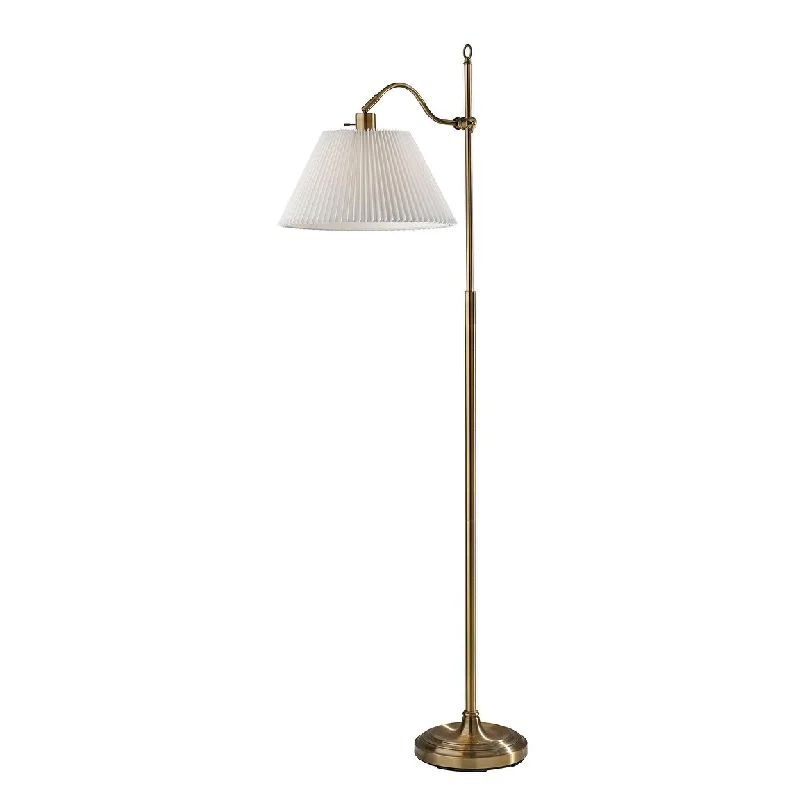 Wood Floor Lamp with Natural Grain for a Warm and Organic FeelWood Floor Lamp with Natural Grain for a Warm and Organic FeelDerby Floor Lamp