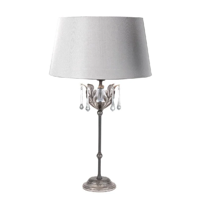 Victorian Style Floor Lamp for Traditional and Elegant InteriorsVictorian Style Floor Lamp for Traditional and Elegant InteriorsElstead Amarilli Silver Table Lamp