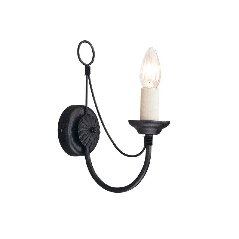 Victorian Style Floor Lamp for Traditional and Elegant InteriorsVictorian Style Floor Lamp for Traditional and Elegant InteriorsElstead Carisbrooke 1 Light Black Wall Light