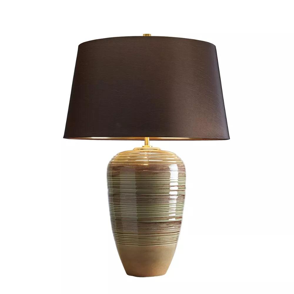 Adjustable Height Floor Lamp for Versatile Lighting NeedsAdjustable Height Floor Lamp for Versatile Lighting NeedsElstead Demeter Green & Brown Ceramic Table Lamp