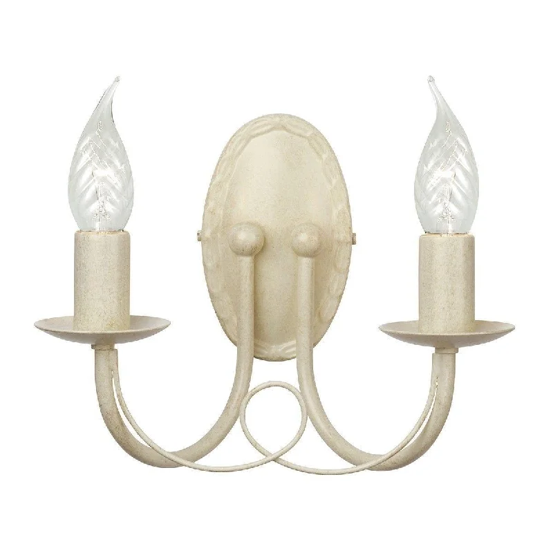 Dimmable Floor Lamp for Adjustable Lighting AmbianceDimmable Floor Lamp for Adjustable Lighting AmbianceElstead Minster Ivory/Gold 2 Light Wall Light