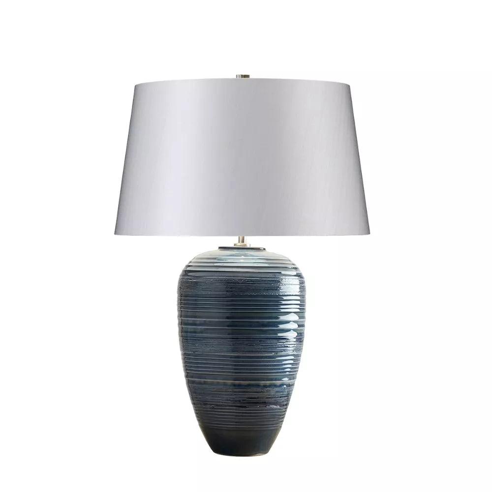Industrial Style Floor Lamp with Exposed Bulbs for Loft ApartmentsIndustrial Style Floor Lamp with Exposed Bulbs for Loft ApartmentsPoseidon Blue Ceramic Table Lamp