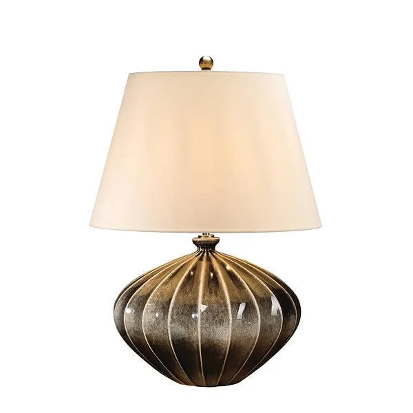 Rustic Farmhouse Style Floor Lamp for Cozy BedroomsRustic Farmhouse Style Floor Lamp for Cozy BedroomsElstead Ribbed Pumpkin Ceramic Table Lamp