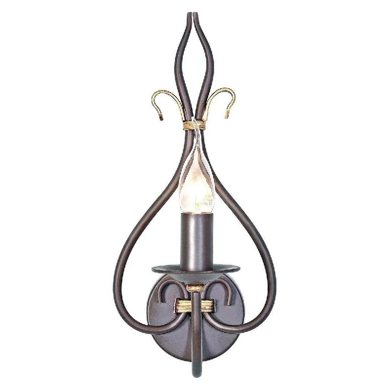 Victorian Style Floor Lamp for Traditional and Elegant InteriorsVictorian Style Floor Lamp for Traditional and Elegant InteriorsElstead Lighting Windermere 1 Light Rust & Gold Wall Light