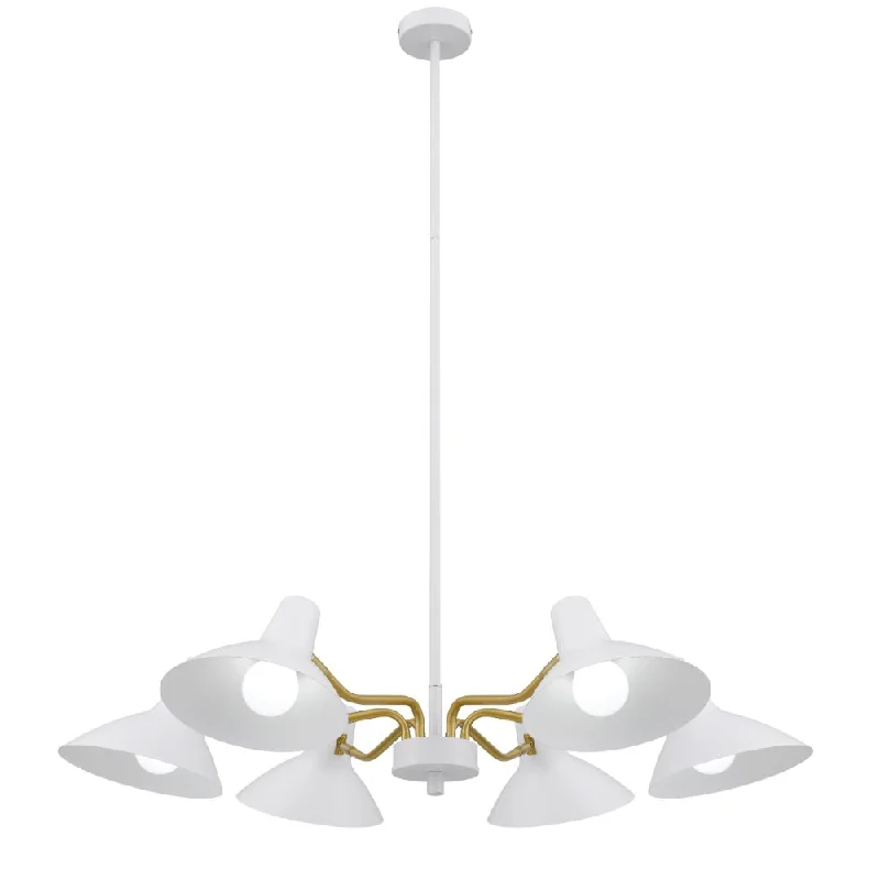 Mid - Century Modern Ceiling Lights with Simple, Sleek LinesMid - Century Modern Ceiling Lights with Simple, Sleek LinesFarbon 6 Light White Mid-Century Modern Pendant Mid - Century Modern Ceiling Lights with Simple, Sleek LinesMid - Century Modern Ceiling Lights with Simple, Sleek LinesFarbon 6 Light White Mid-Century Modern Pendant
