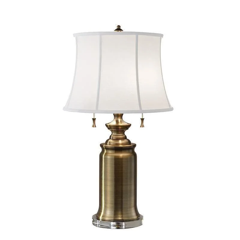 Victorian Style Floor Lamp for Traditional and Elegant InteriorsVictorian Style Floor Lamp for Traditional and Elegant InteriorsFeiss Stateroom Brass Table Lamp With White Shade