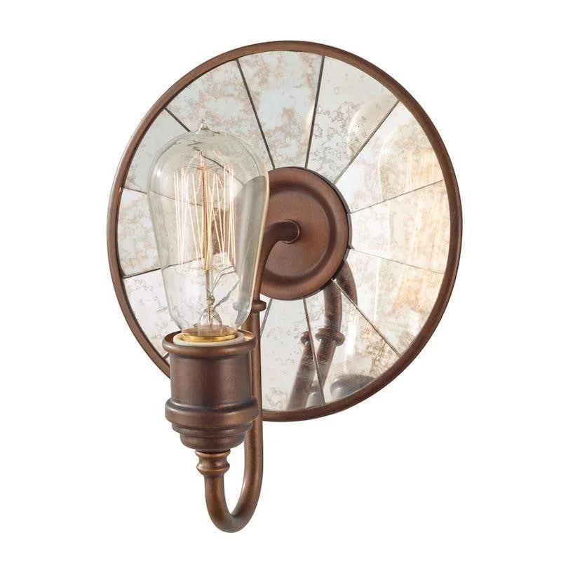 Fabric Floor Lamp with a Linen Shade for a Relaxed AestheticFabric Floor Lamp with a Linen Shade for a Relaxed AestheticFeiss Urban Renewal 1 Light Bronze Wall Light