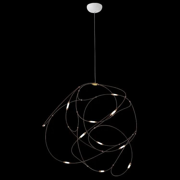 Art Nouveau Ceiling Lights with Organic, Flowing ShapesArt Nouveau Ceiling Lights with Organic, Flowing ShapesFirefly Small LED Pendant Light