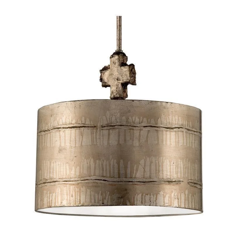 Metal Floor Lamp with a Matte Black Finish for a Sleek LookMetal Floor Lamp with a Matte Black Finish for a Sleek LookFlambeau Fragment Silver Large Pendant Ceiling Light