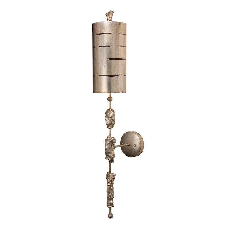 Victorian Style Floor Lamp for Traditional and Elegant InteriorsVictorian Style Floor Lamp for Traditional and Elegant InteriorsFlambeau Fragment Silver Sconce Wall Light
