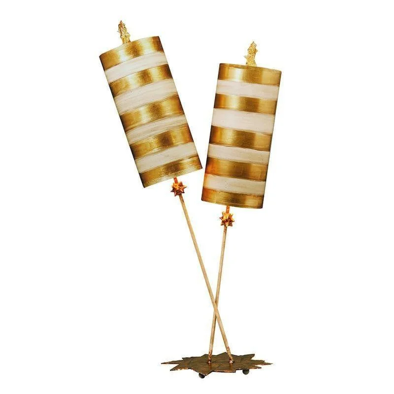 Adjustable Height Floor Lamp for Versatile Lighting NeedsAdjustable Height Floor Lamp for Versatile Lighting NeedsFlambeau Nettle Lux Gold Table Lamp