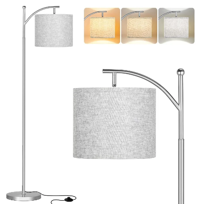 Modern Minimalist Floor Lamp for Contemporary Living RoomsModern Minimalist Floor Lamp for Contemporary Living RoomsFloor Lamps for Living Room with 3 Color Temperatures, Standing Lamp Silver with Adjustable Grey Shade Modern Minimalist Floor Lamp for Contemporary Living RoomsModern Minimalist Floor Lamp for Contemporary Living RoomsFloor Lamps for Living Room with 3 Color Temperatures, Standing Lamp Silver with Adjustable Grey Shade