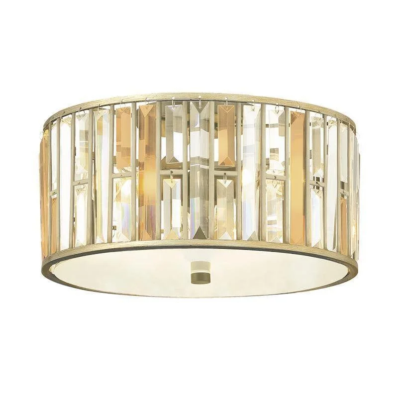 Industrial Style Floor Lamp with Exposed Bulbs for Loft ApartmentsIndustrial Style Floor Lamp with Exposed Bulbs for Loft ApartmentsHinkley Gemma Flush Silver Leaf Ceiling Light