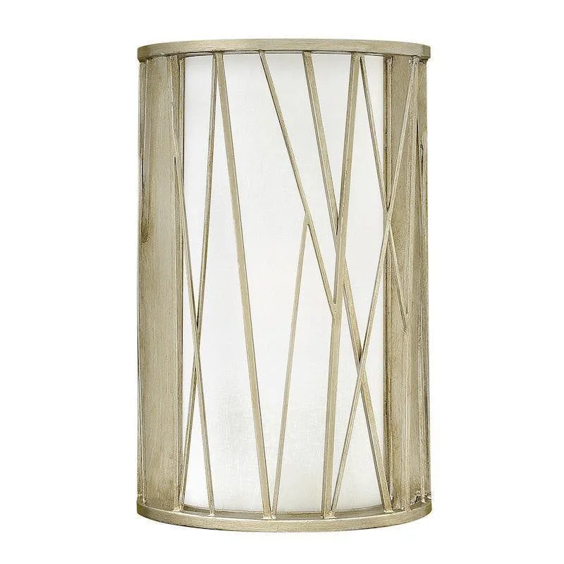 Rustic Farmhouse Style Floor Lamp for Cozy BedroomsRustic Farmhouse Style Floor Lamp for Cozy BedroomsHinkley Nest 1 Light Silver Leaf Wall Light