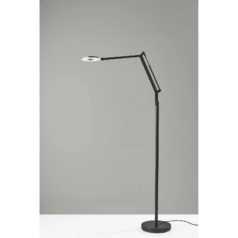  Way Switch Floor Lamp for Multiple Light Intensity Levels Way Switch Floor Lamp for Multiple Light Intensity LevelsHomeRoots 67" Black Task Floor Lamp - 10