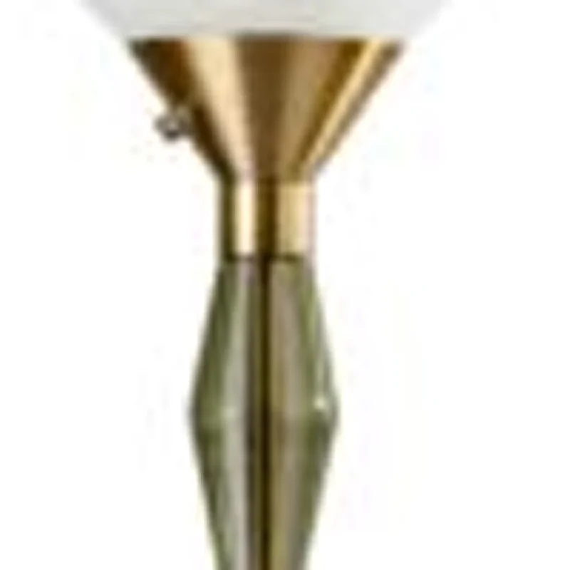 Way Switch Floor Lamp for Multiple Light Intensity Levels Way Switch Floor Lamp for Multiple Light Intensity LevelsHomeRoots 71" Brass LED Light Changing Torchiere Floor Lamp with White Frosted Glass Cone Shade - 14 Way Switch Floor Lamp for Multiple Light Intensity Levels Way Switch Floor Lamp for Multiple Light Intensity LevelsHomeRoots 71" Brass LED Light Changing Torchiere Floor Lamp with White Frosted Glass Cone Shade - 14