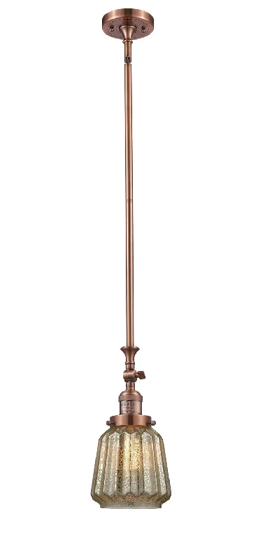 Gothic Ceiling Lights with Dark Metalwork and Pointed ArchesGothic Ceiling Lights with Dark Metalwork and Pointed ArchesOne Light Mini Pendant