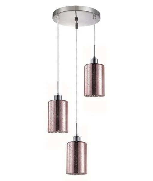 African - Inspired Ceiling Lights with Tribal Patterns and Natural MaterialsAfrican - Inspired Ceiling Lights with Tribal Patterns and Natural MaterialsInterior Iron & Rose Gold Glass With Dotted Effect 3 Light Cluster Pendant - ESPEJO4X3R African - Inspired Ceiling Lights with Tribal Patterns and Natural MaterialsAfrican - Inspired Ceiling Lights with Tribal Patterns and Natural MaterialsInterior Iron & Rose Gold Glass With Dotted Effect 3 Light Cluster Pendant - ESPEJO4X3R