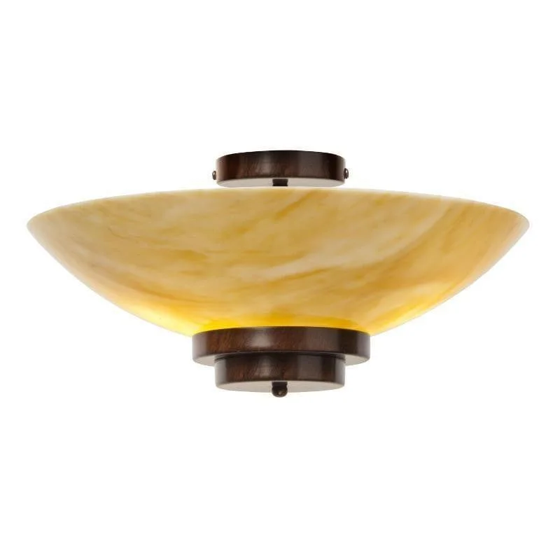 Adjustable Height Floor Lamp for Versatile Lighting NeedsAdjustable Height Floor Lamp for Versatile Lighting NeedsStratton Bronze Art Deco Flush Ceiling Light - Amber White Glass