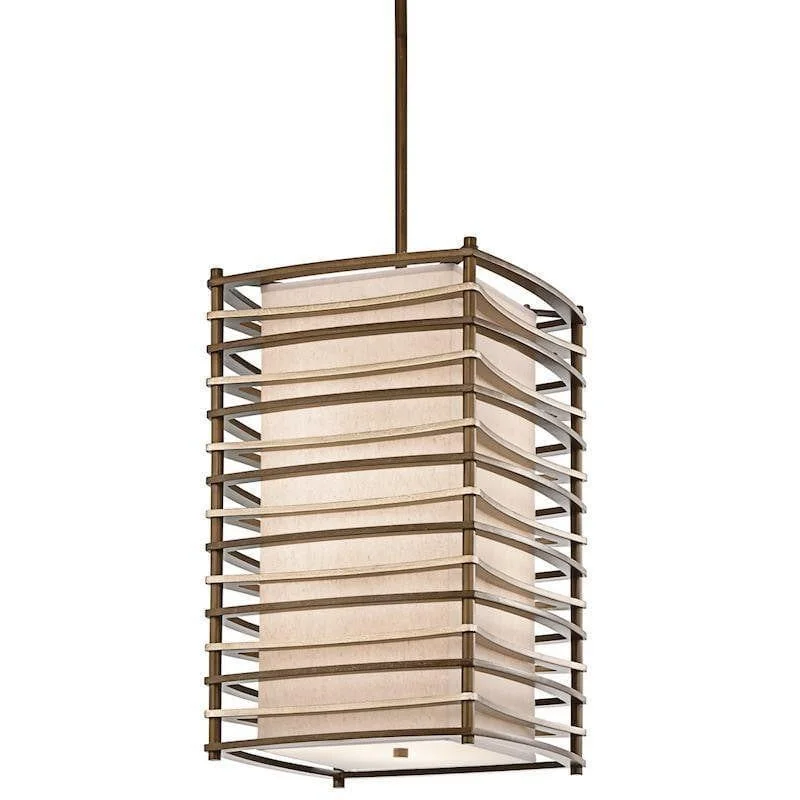 Smart Floor Lamp with Voice Control and Bluetooth ConnectivitySmart Floor Lamp with Voice Control and Bluetooth ConnectivityKichler Moxie Bronze Large Pendant Ceiling Light
